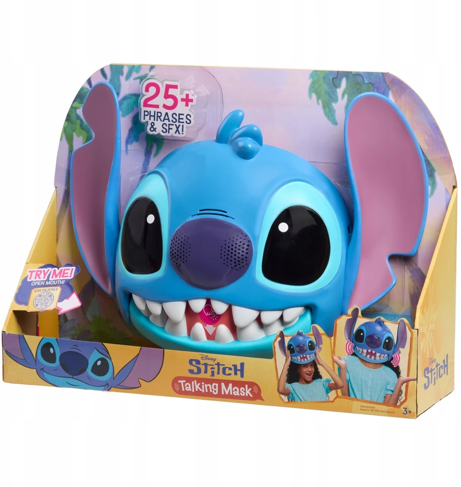 Spin Master Disney Stitch filmo kalbanti kaukė