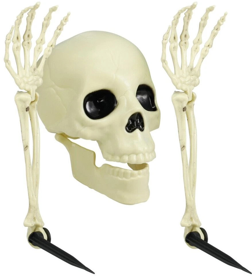 Party Deco Nežinomas SODO DEKORACIJOS SKELETAS, 3 DALYS