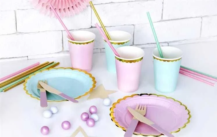 Party Deco Popierinės lėkštutės salotinės 6 vnt