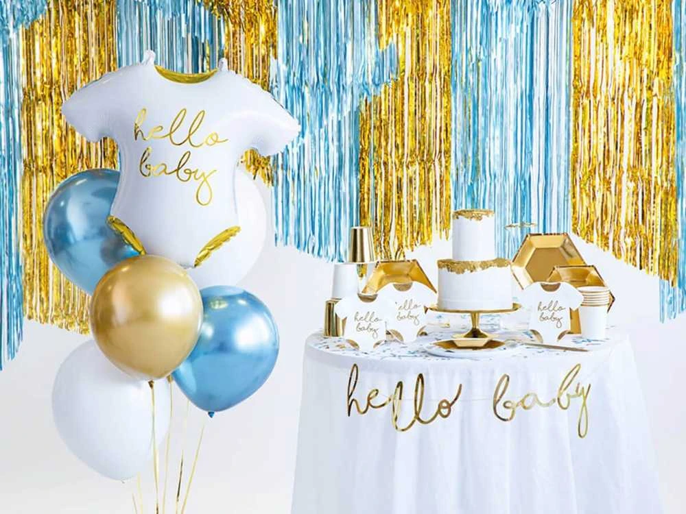 Party Deco Folinis balionas "Hello baby" 51&45cm