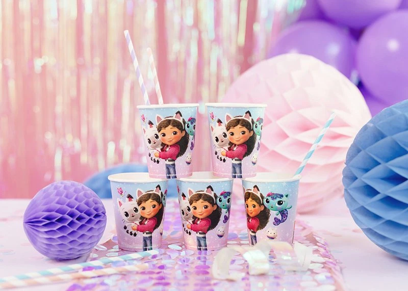 Party Deco PartyDeco Gabi kačių namelio puodelių mišinys 250 ml A6 99395