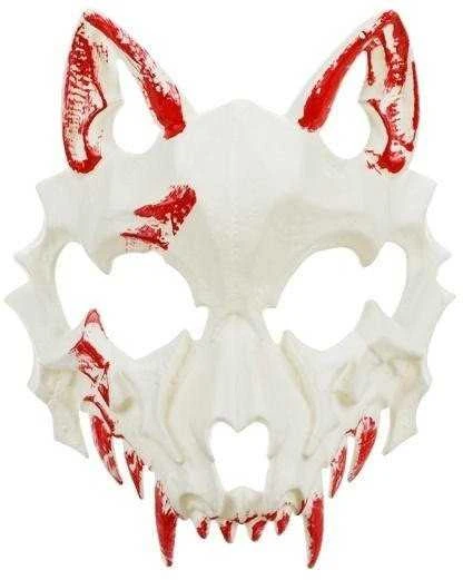 Party Deco PartyDeco Bloody Wolf Mask mišinys 90880
