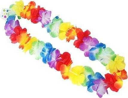 Party Deco Havajietiška girlianda 100cm spalvota
