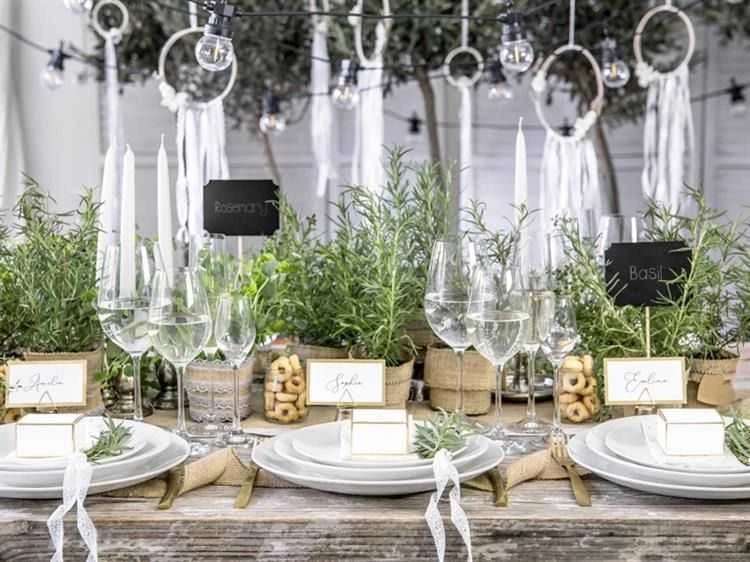PartyDeco Dėžutės Auksiniai krašteliai