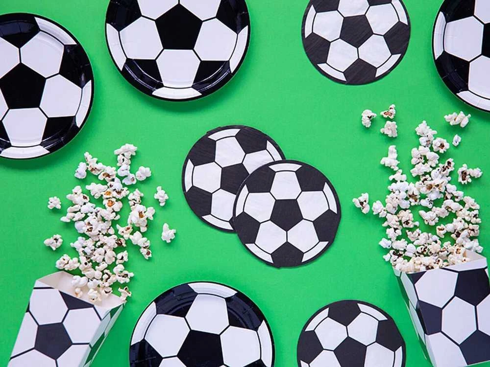 Party Deco Servetėlės "Futbolo kamuolys"
