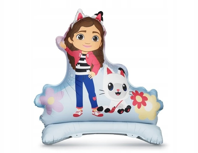 Party Deco PartyDeco stovintis balionas folija Koci Domek Gabi 92x90,5cm 99333