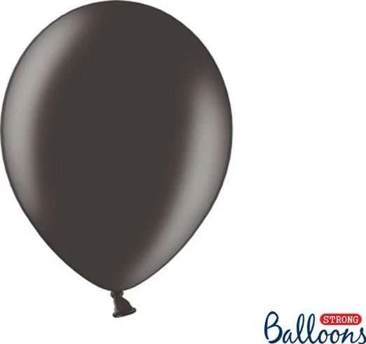 Party Deco Balionai stiprūs 30cm 100 vnt juodi