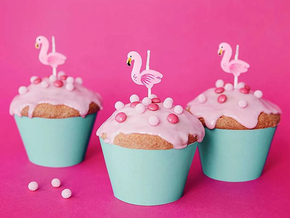 Party Deco Žvakutės gimtadienio 5 vnt 3cm