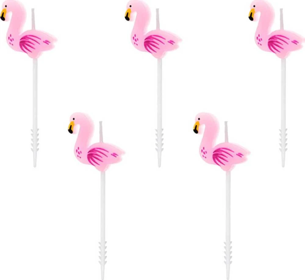 Party Deco Žvakutės gimtadienio 5 vnt 3cm