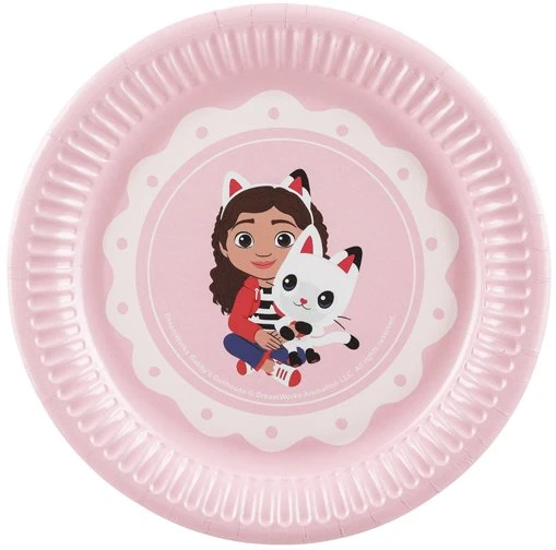 Party Deco PartyDeco Gabi kačių namelio lėkštės, mišinys 18 cm, A6 TPP105 99227