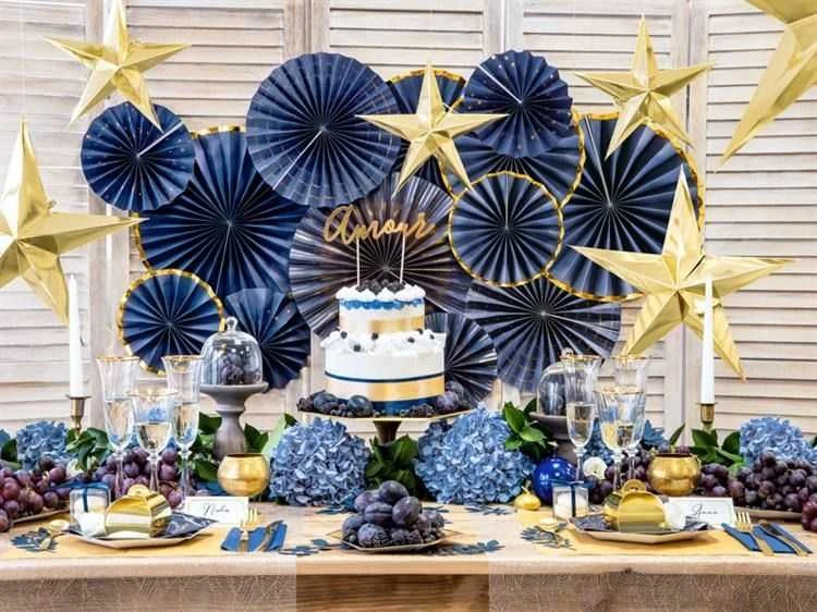 Party Deco Stalo kortelės su rėmeliu 10 vnt