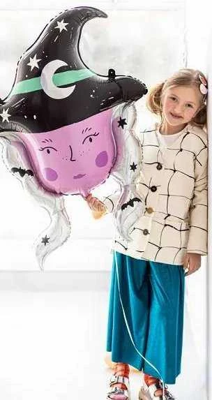PartyDeco Folinis balionas Raganėlė 73,5x101 cm