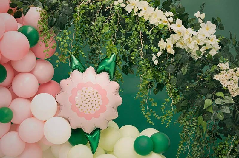PartyDeco Folinis balionas "Gėlė" 70&62cm