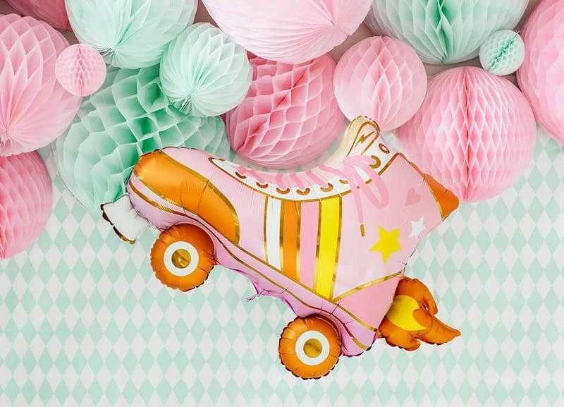 PartyDeco Folinis balionas "Riedutis" 74x51cm
