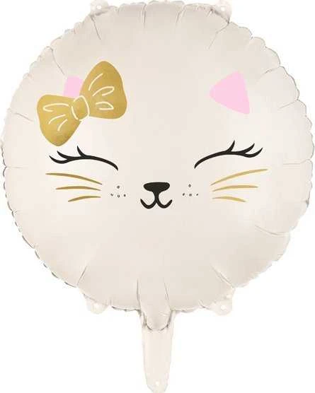 PartyDeco Folinis balionas Katytė, 45cm