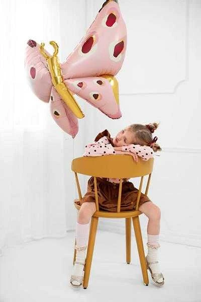 PartyDeco Folinis balionas Drugelis, 120x87 cm