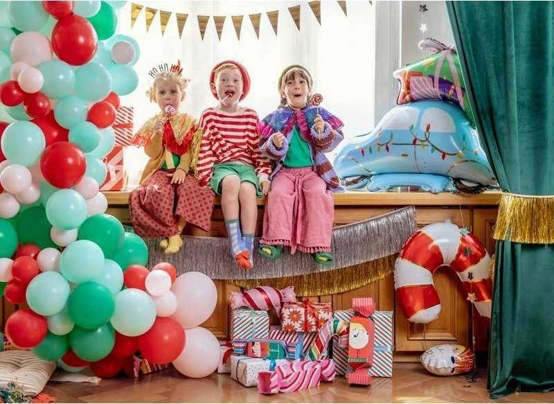 PartyDeco Dovanų dėžutės "Saldainis" 2 vnt 7*37cm ir 9*47cm