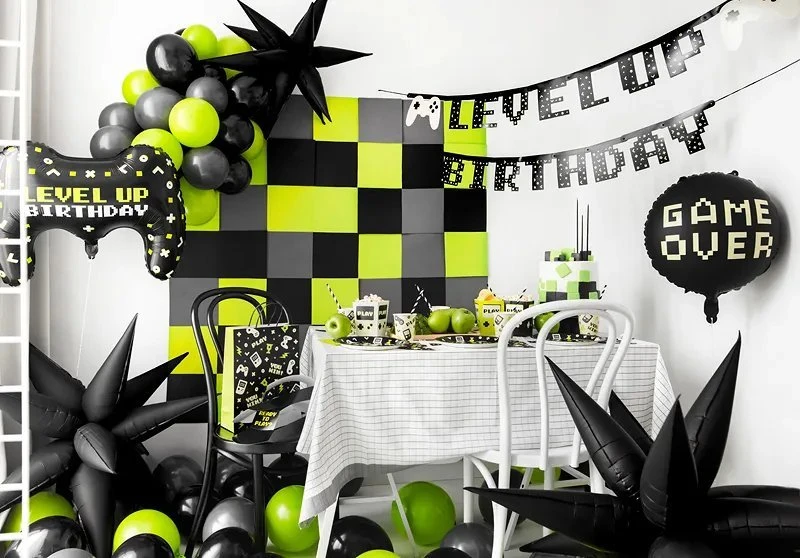 Party Deco Folinis balionas "Game over" 45cm
