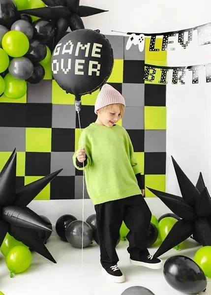 Party Deco Folinis balionas "Game over" 45cm