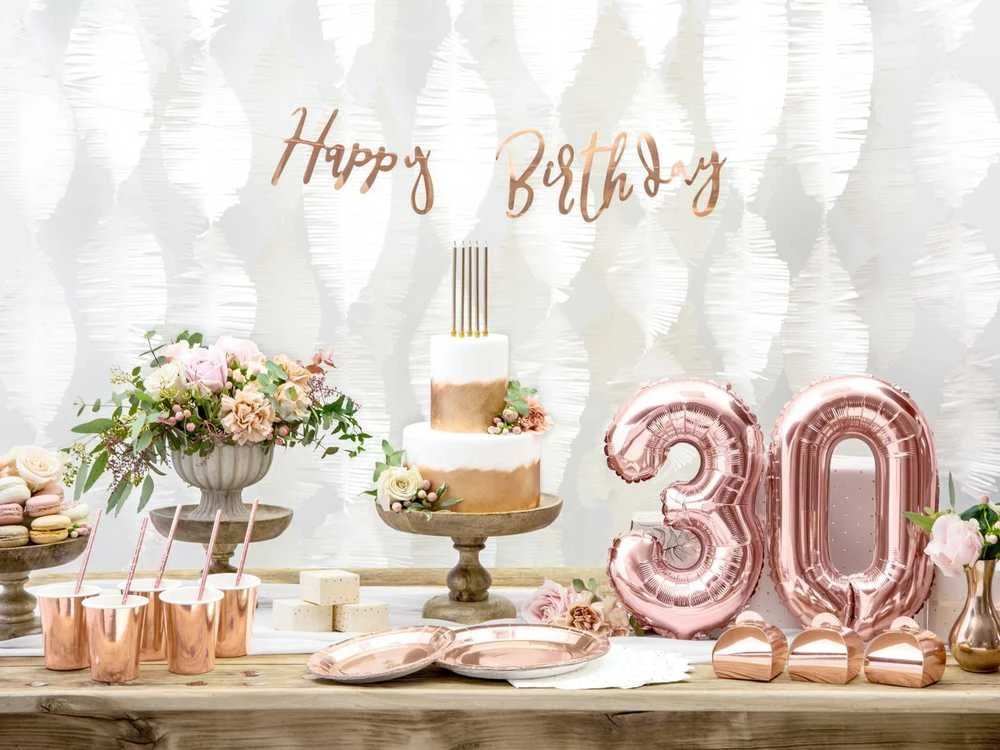 PartyDeco Vienkartiniai puodeliai rožiniai blizgūs 220ml 6 vnt