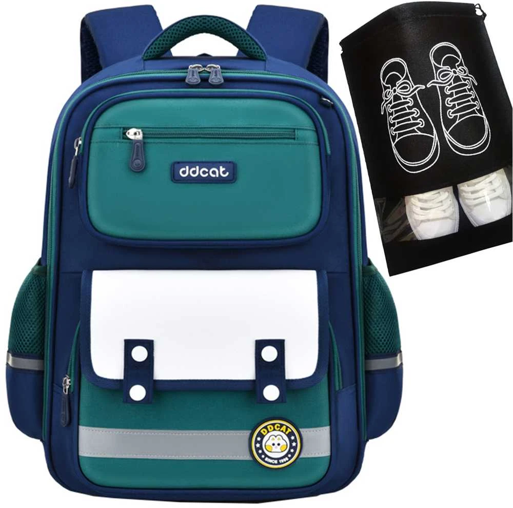 Paso K402A Kuprinė SZKOLNY TORNISTER ORGANIZER + WOREK NA BUTY
