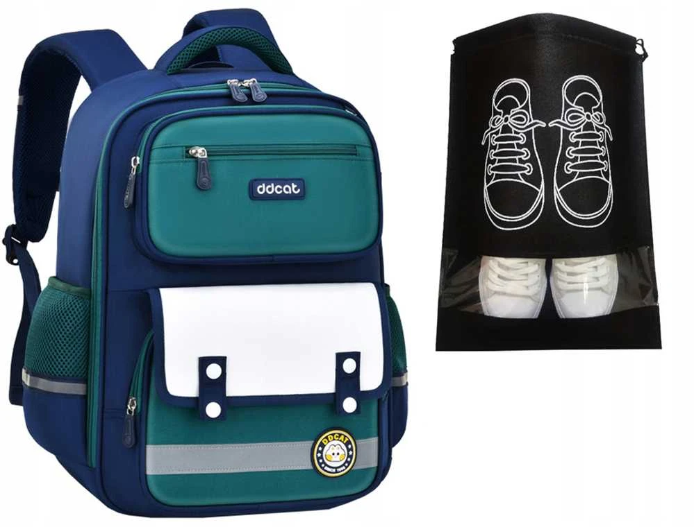 Paso K402A Kuprinė SZKOLNY TORNISTER ORGANIZER + WOREK NA BUTY