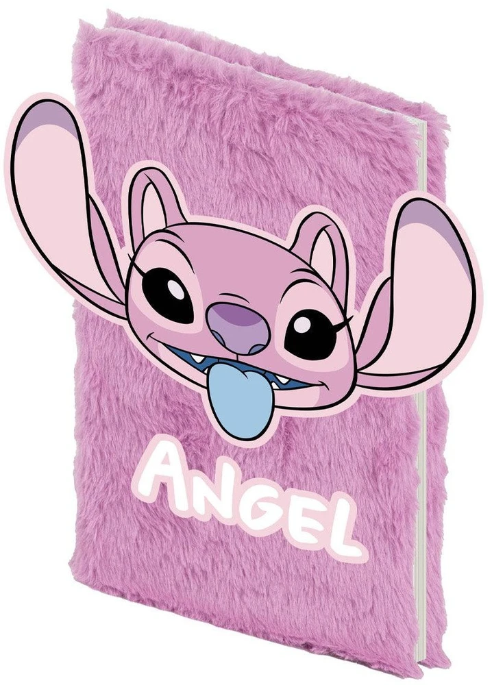 Pyramid Paso Lilo ir Stitch Angel - pliušinis užrašų sąsiuvinis A5 14,8x21