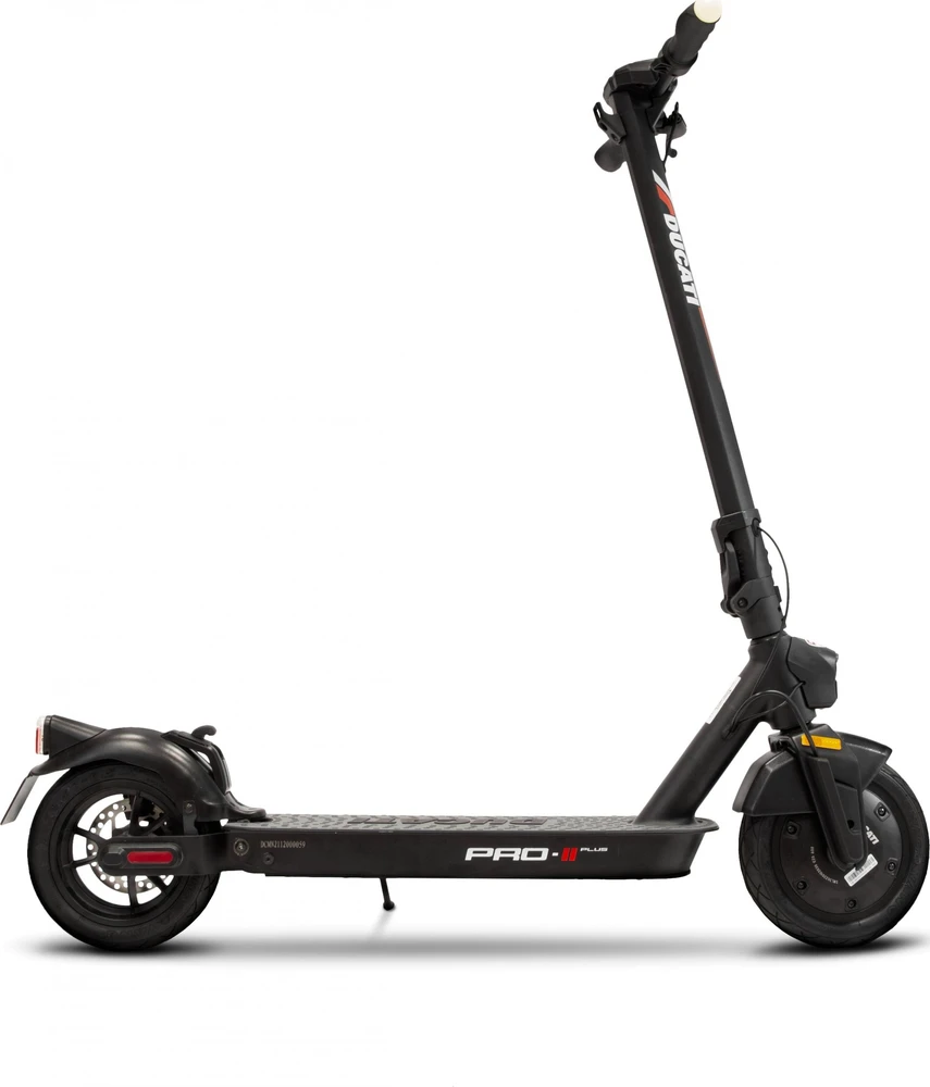 Ducati firminis elektrinis paspirtukas PRO-II PLUS su posūkio signalais 350 W 10" 6-25 km/h Juodas
