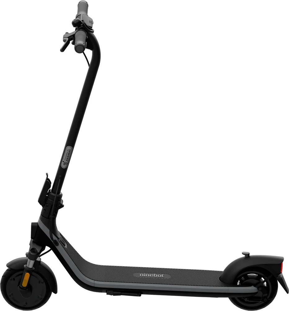 Elektrinis paspirtukas Segway E2 E II eKickScooter | 450 W | iki 20 km/h | 8.1" | Juodas/pilkas