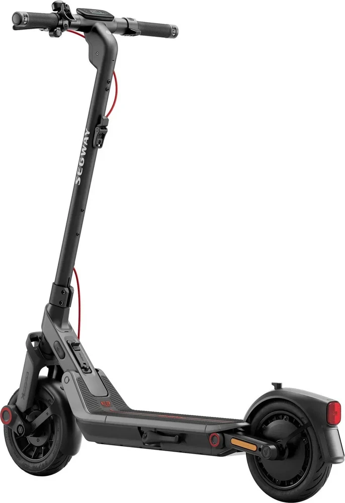 Elektrinis paspirtukas Segway E3 Pro E eKickScooter | 800 W | iki 25 km/h | 10" | Sidabrinis/pilkas