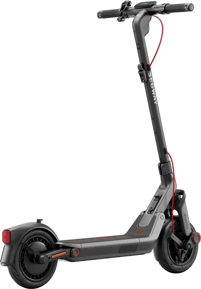 Elektrinis paspirtukas Segway E3 Pro E eKickScooter | 800 W | iki 25 km/h | 10" | Sidabrinis/pilkas