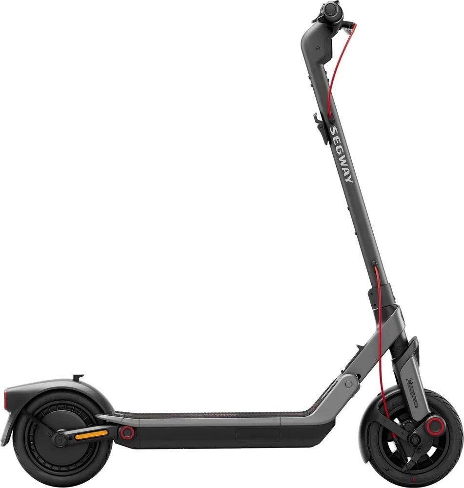 Elektrinis paspirtukas Segway E3 Pro E eKickScooter | 800 W | iki 25 km/h | 10" | Sidabrinis/pilkas