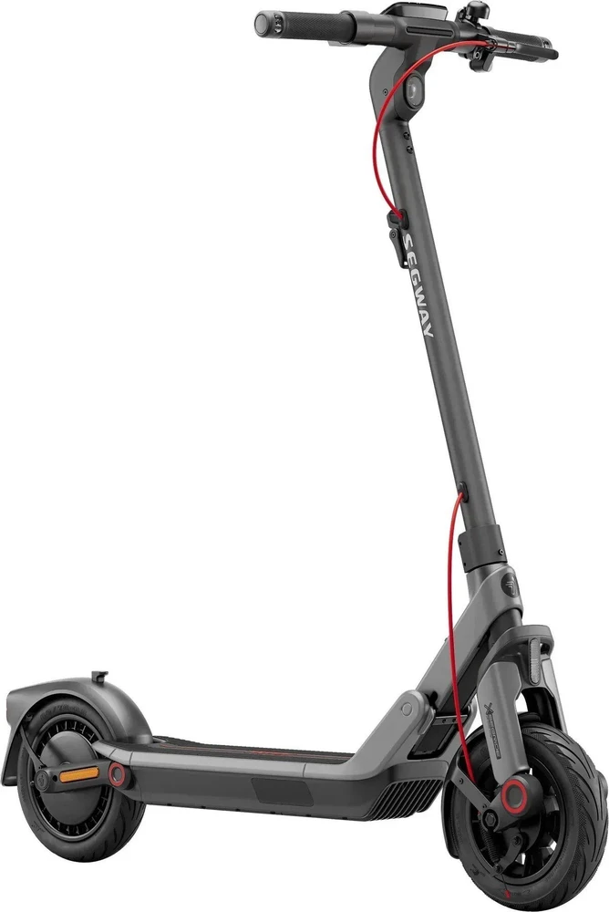 Elektrinis paspirtukas Segway E3 Pro E eKickScooter | 800 W | iki 25 km/h | 10" | Sidabrinis/pilkas