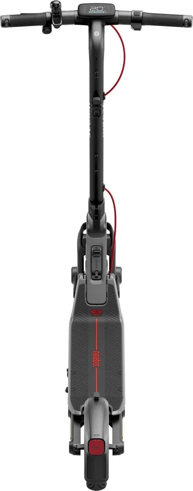 Elektrinis paspirtukas Segway E3 Pro E eKickScooter | 800 W | iki 25 km/h | 10" | Sidabrinis/pilkas