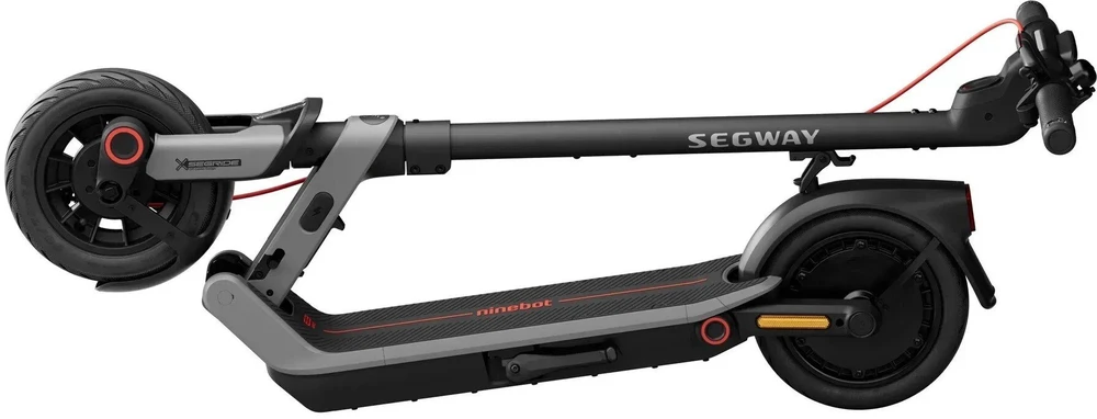 Elektrinis paspirtukas Segway E3 Pro E eKickScooter | 800 W | iki 25 km/h | 10" | Sidabrinis/pilkas