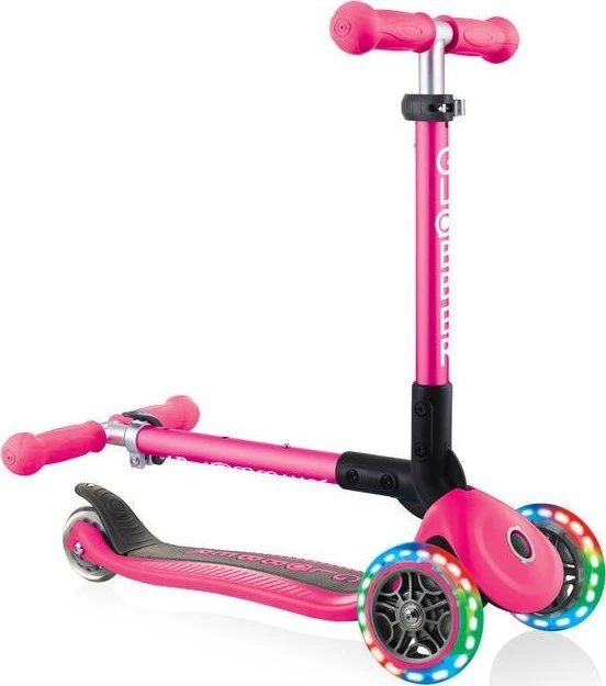Paspirtukas Globber Junior Foldable Light, rožinis 437-110