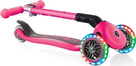 Paspirtukas Globber Junior Foldable Light, rožinis 437-110