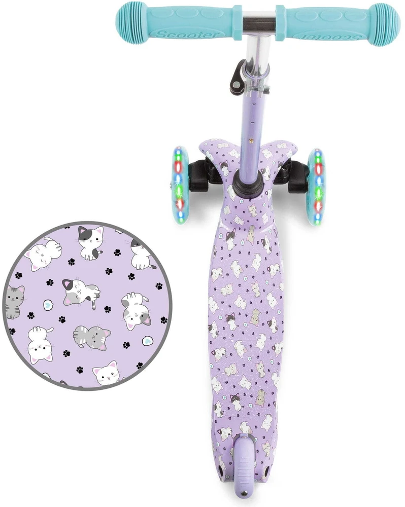 Paspirtukas Kidwell Uno Violetinis (HUBAUNO02A2)