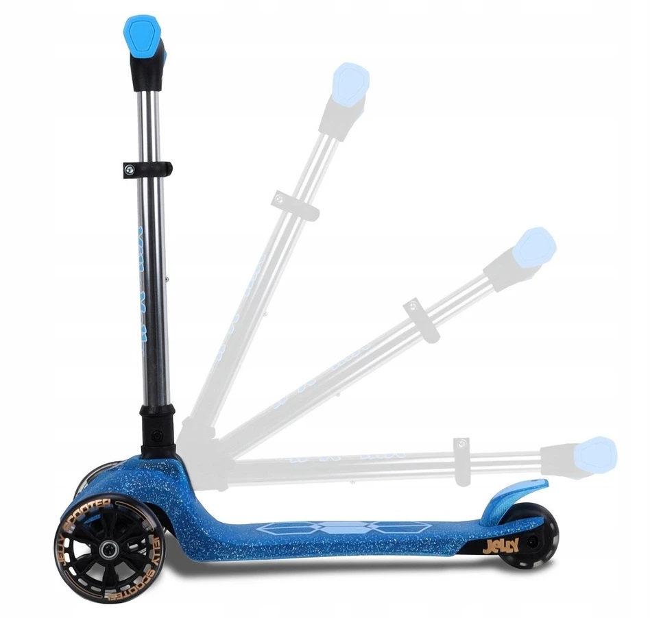 MILLY MALLY 6256 Motoroleris Jelly mėlynas