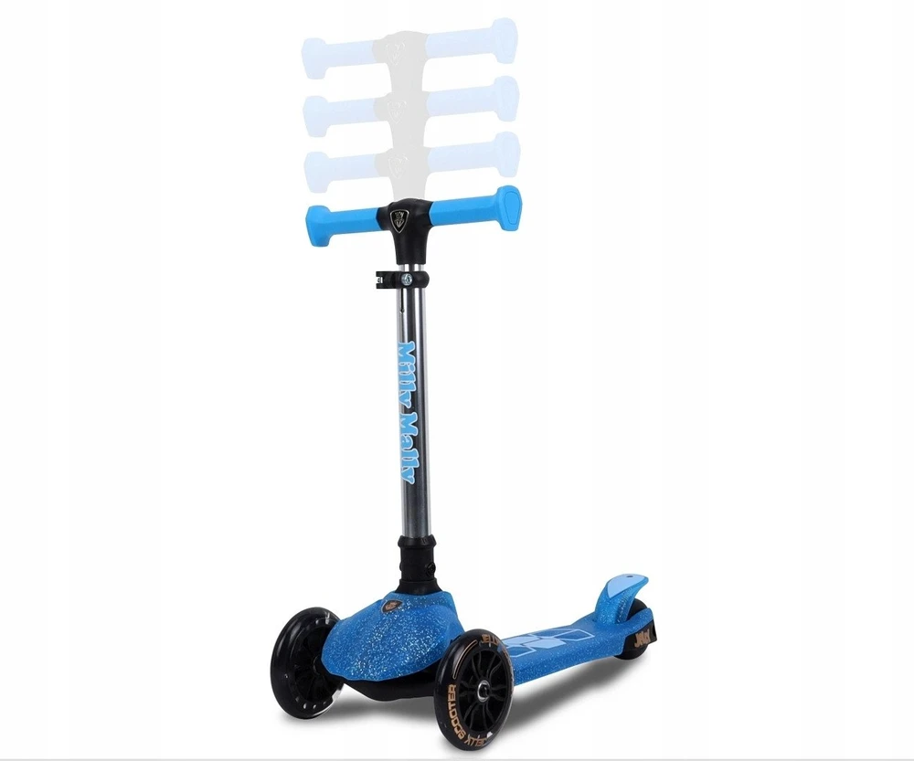 MILLY MALLY 6256 Motoroleris Jelly mėlynas