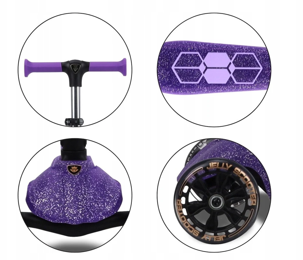 MILLY MALLY 6253 Motoroleris Jelly violetinė