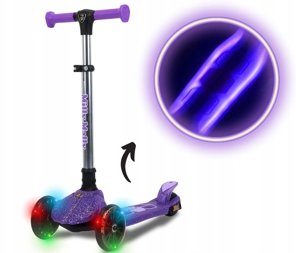 MILLY MALLY 6253 Motoroleris Jelly violetinė