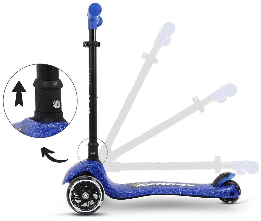 MILLY MALLY 6251 Motoroleris Sparky mėlynas