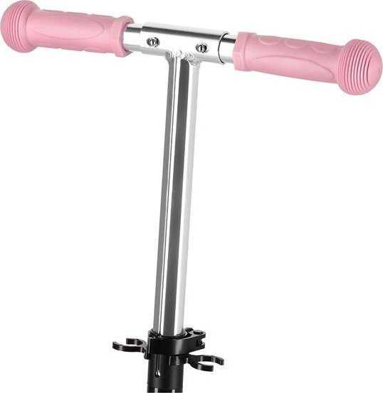 Triratis vaikiškas paspirtukas HLB202 Nils Extreme Ø12/10cm/ABEC5 rožinis/max 50kg
