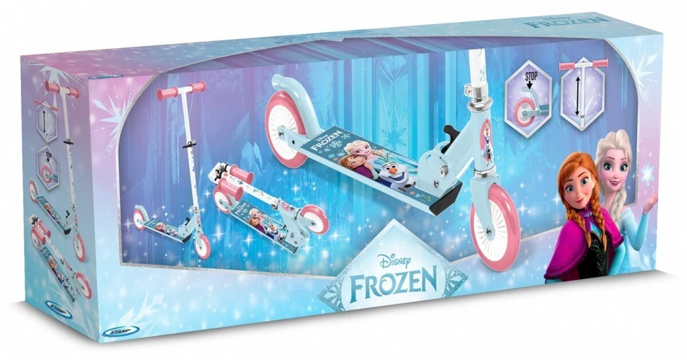 Pulio Vaikiškas paspirtukas Frozen II - Anna ir Elsa