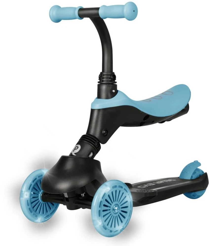 MILLY MALLY 6311 Qplay Sema Evo 3in1 dangaus mėlynas paspirtukas