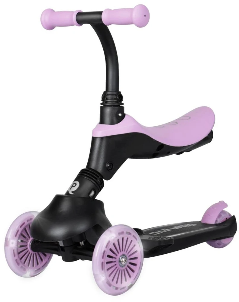MILLY MALLY 6313 Qplay Sema Evo 3in1 violetinis paspirtukas
