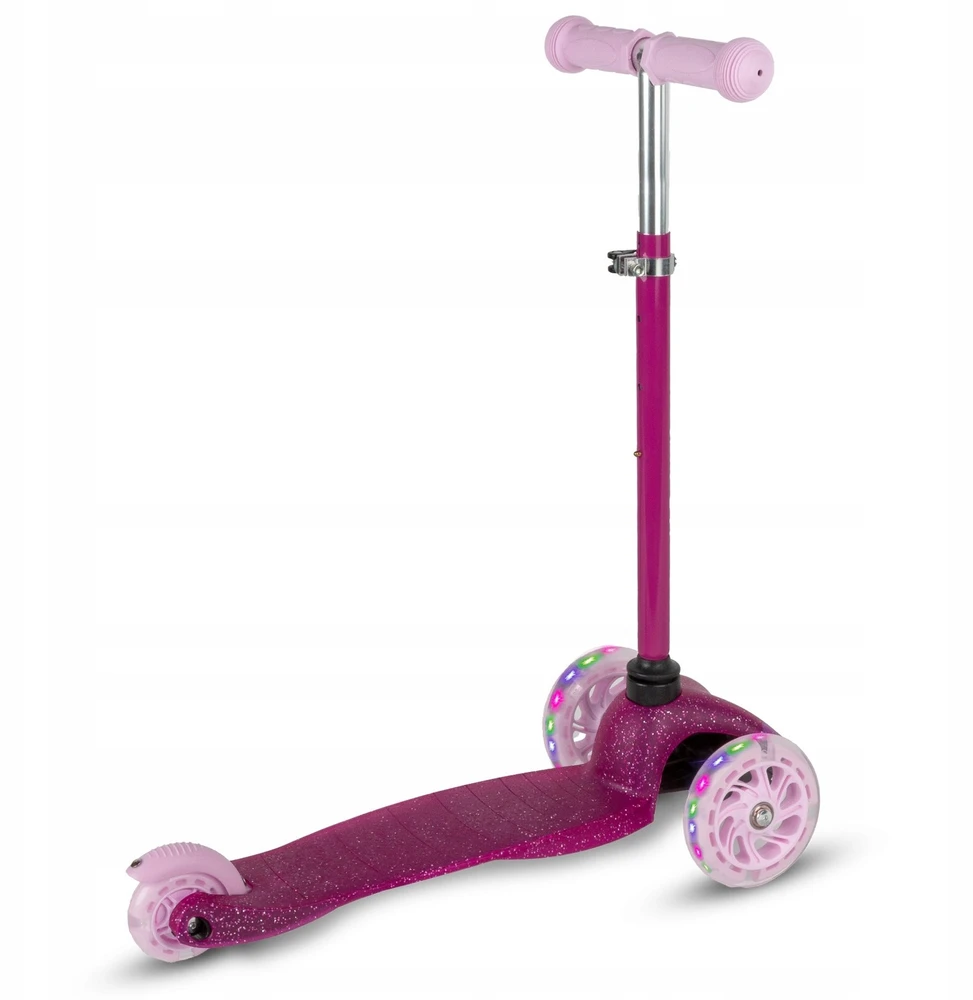 Paspirtukas Skids Control Paspirtukas BALANSOWA UNO GLITTER Rožinis 5906601709210
