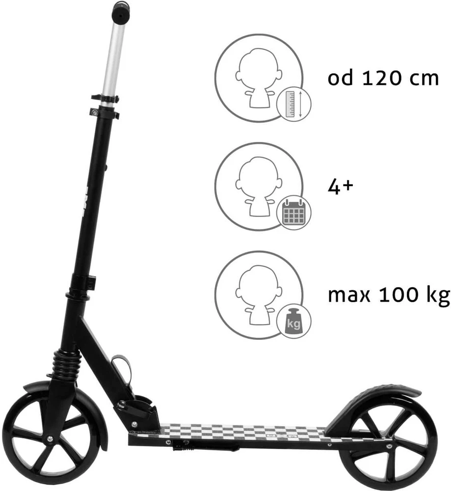 Paspirtukas WXM Driff Juodas (HSDRIB01)