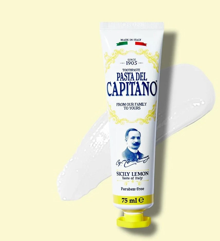 Pasta del Capitano 1905 Dantų pasta Pasta Del Capitano Sicilian Lemon, 75ml